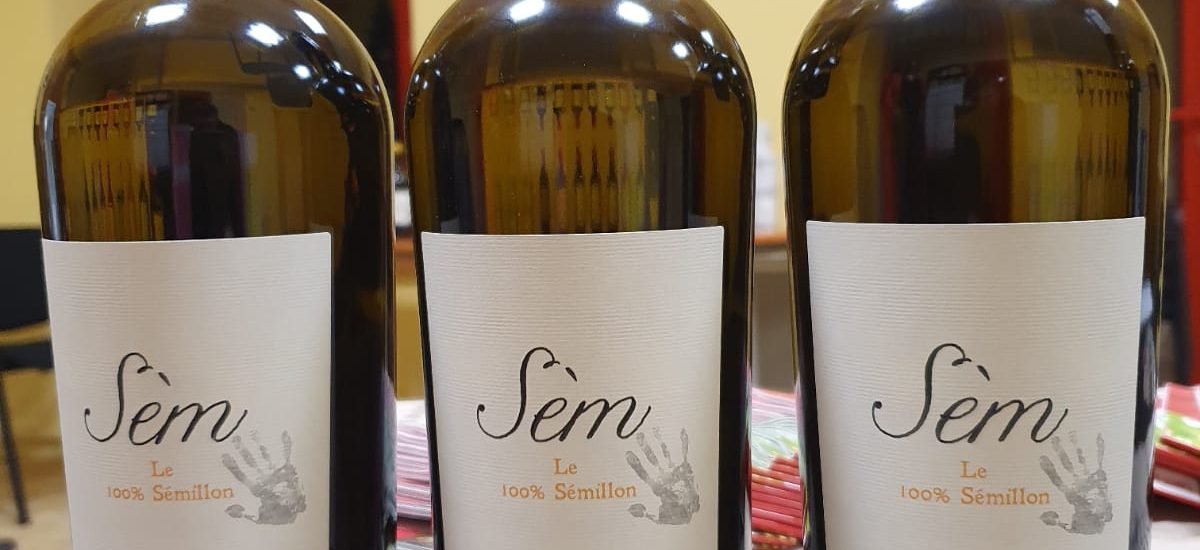 Vin 100% Sémillon bio